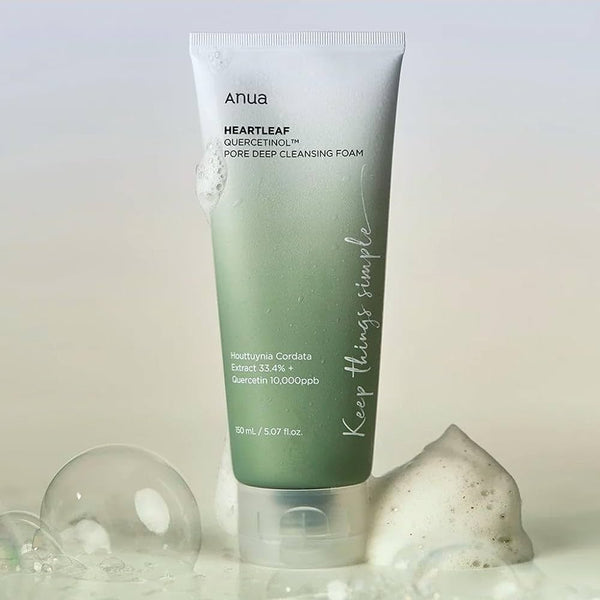 ANUA Heatleaf Quercetinol Pore Deep Cleansing Foam 150ml, 1pc