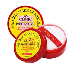 3w clinic professional natural make up setting powder