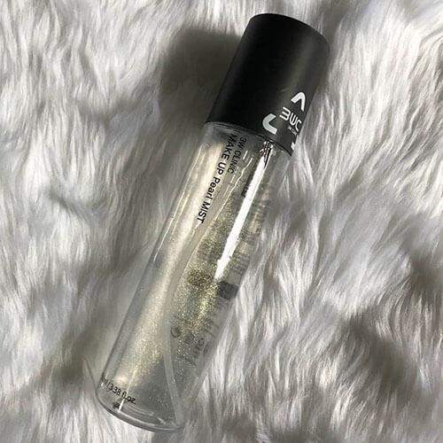 3w clinic pearl face mist make setting spray actual product image