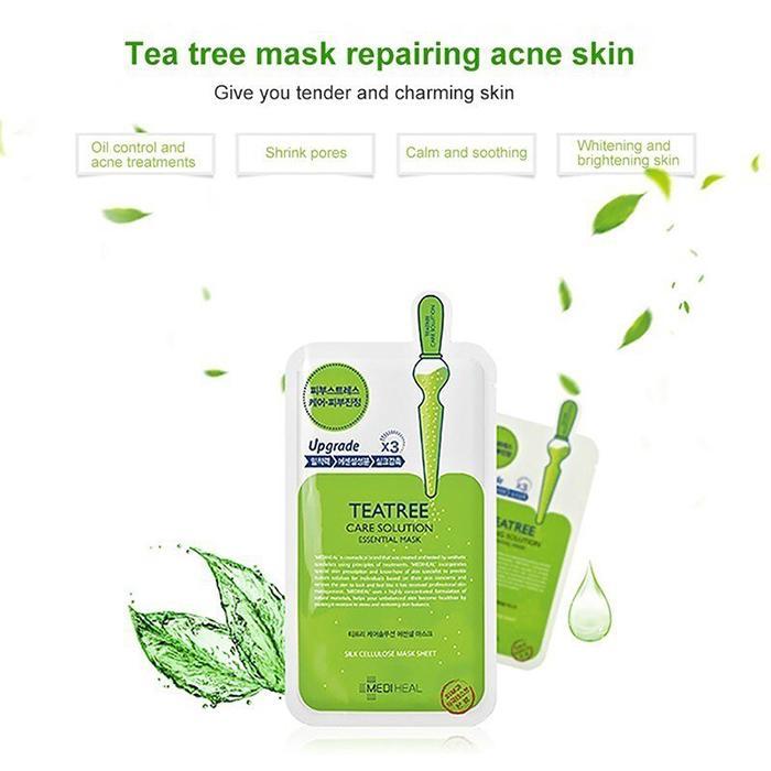 Mediheal TEA TREE Healing Solutions Mask (troubled skin),1pc