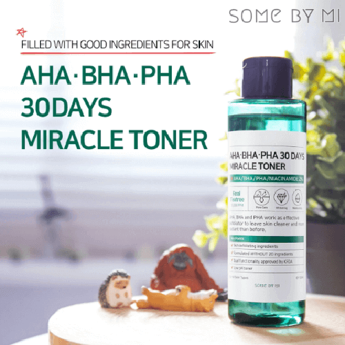 [Sale] Some by mi AHA BHA PHA Miracle toner and Miracle Cream (SET)