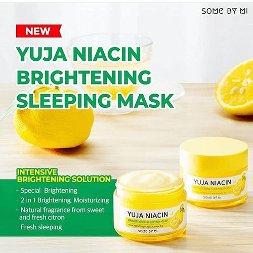 Somebymi Snail Truecica Miracle Serum + Yuja Niacin Brightening Sleeping Mask